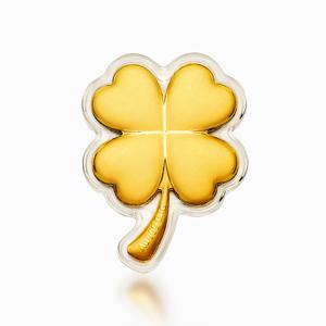 순금 행운 클로버 골드바 24K 0.1g