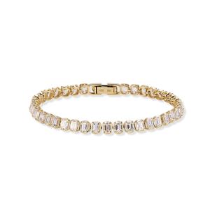 18k 프레임 랩 다이아몬드 테니스 팔찌_약18cm