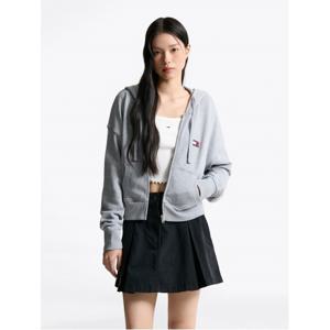 [정상가: 139000원] 타미진스 박시 크롭 후드 집업 (T32F6TJC01TWT2Q13)