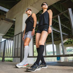 러닝니삭스 슬리브삭스 남자 여성 2켤레 압박 무릎양말 필라테스 반타이즈