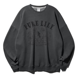 퓨어릴리 피그먼트 오버핏 맨투맨 MAR779 (2 COLOR)