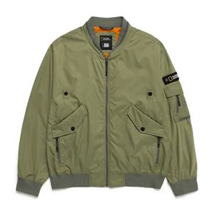 N241MJP901 헬리아카 세미 오버핏 MA-1 항공점퍼 LICHEN KHAKI