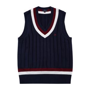 [정상가 159000원] 테니스 V넥 베스트 (네이비) (BBWVMF8475QES)