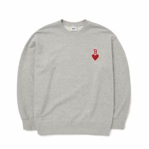 오버핏 맨투맨 A5 3AMTH0324 43MGS 50BKS 50CRS