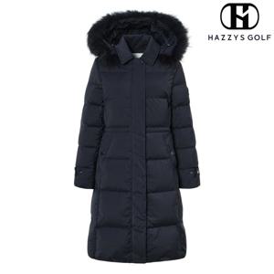 [헤지스골프] HWJU4D783N3 [24FW]네이비 탈착후드 덕다운 패딩점퍼