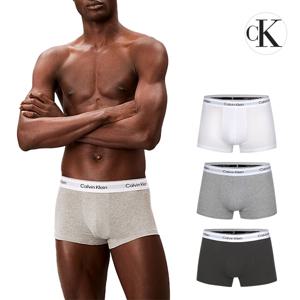 CK 언더웨어 아이콘 코튼 스트레치 남자 드로즈 속옷 3팩 세트 NB4389-MP1