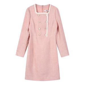 [하프클럽] 스퀘어넥 트위드 원피스_CB2ZWOA012Z