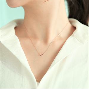 [GB] 블루 다이아 뉴문 14K Gold 목걸이 LNF20001D