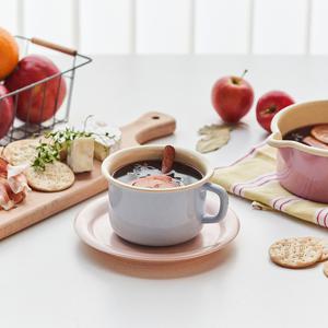 리스 파스텔 법랑 머그컵(특대) 10cm 블루