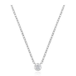 [GB] 랩그로운 다이아 1부 스노우 컷팅 14K GOLD 목걸이 LNF25010D