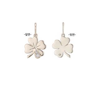 [GB] 행운 클로버 투웨이 다이아 14K GOLD 펜던트 LPF25005D