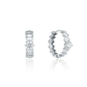 [GB] 블루밍 레이어 3부 다이아 14K GOLD 원터치 링 귀걸이 LOFP2005D