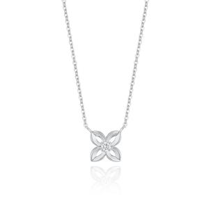 [GB] 쁘띠 화이트 캐놀라 다이아 10K GOLD 목걸이 LNF25044D