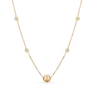 18K 콩콩이 볼 목걸이