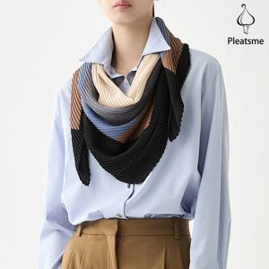 [최초가 89000원] 헤리티지 플리츠 패턴 스카프_HPSCF124G54