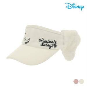 여성 캐릭터 아트웍 퍼 선바이저 썬캡 방한 모자 DM3LAC007