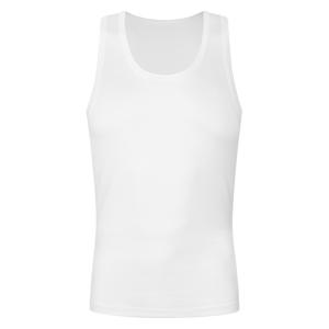 고급 순면 100수 흰색 남자 민소매 나시 런닝 JHMRR103