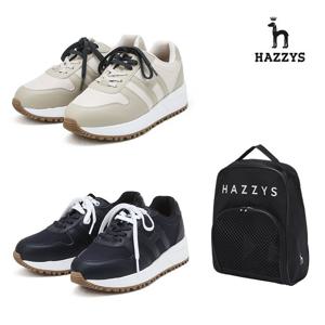 [인기] 헤지스여성 스파이크리스 키높이 골프화 평상겸용 운동화 HWSO5E101