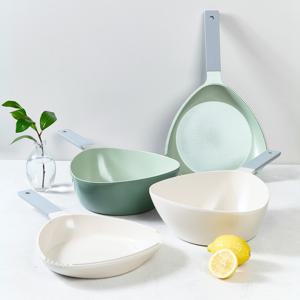 온더온 팬앤팟 국내생산 세라믹 냄비 후라이팬 세트