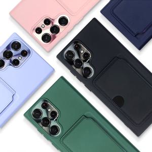 갤럭시 A13 4G SM-A135N 카메라 보호 메탈렌즈 케이스 젤리 메탈 젤리케이스 그립감 카드홀더