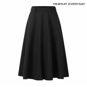 정상가:59,000원 ㅣ [미니멈 에브리데이]심플 포켓 플레어 롱 스커트 (EB3WH005D)