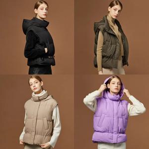 후드구스다운베스트