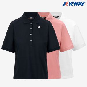 [정가:99,000] 까웨 여성 리젤 폴로 피케이 반팔 티셔츠 Y242EW2343
