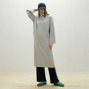 [최초가 139000원] 오버핏 퍼넬 네크라인 원피스_LPOPF323008