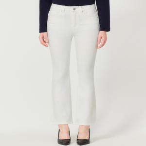 여성 슬림 부츠컷 WHT OP1DE122