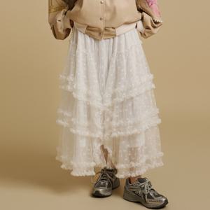 SK2929 프릴 레이스 스커트