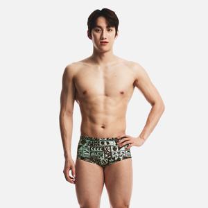 칼리 숏사각 수영복 초코브라운 (B6SMSMS110CBW)