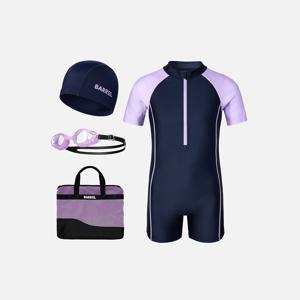 여아 반팔 3부 반신 키트 딥네이비 (B6SKSKT301DNV)