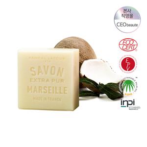 [공식수입]  마르세유 비누 블랑 150g (코코넛)