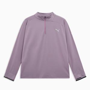 푸마 남성용 러닝 하프집업 티 M Running Half-Zip Tee 529500-02