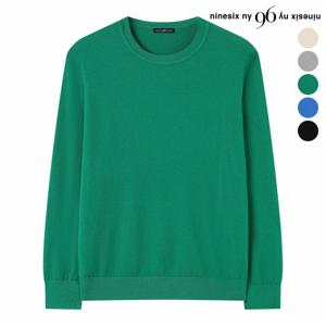 정상가:59,000원 ㅣ 데일리 무지 라운드넥 니트 (NP4KT014L0)