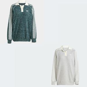 [아디다스] 우먼스 오리지날 부클레 오버핏 폴로 크루 2종 택1 KS7790 KS7791