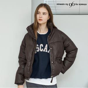 정상가:89,000원 ㅣ 데일리 하이넥 집업 버튼 포켓 패딩 점퍼 (NP4JJ030L0)