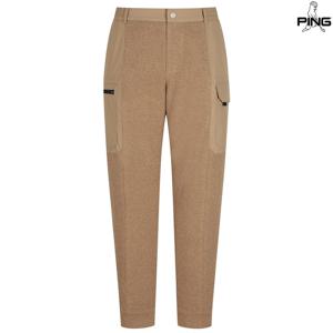 [양말드림]남성 소재 믹스 아웃포켓 조거 팬츠 111D4PT482_BG