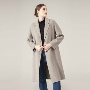 캐리스노트 헤링본 핸드메이드 코트 CN4WHC001-MB