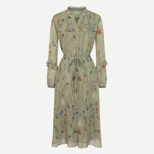 캐리스노트 프릴 디테일 플레어 롱 원피스 CN4FOP701