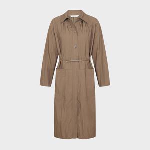 캐리스노트 크링클 카라 셔츠 아우터형 원피스 CN4FOP801