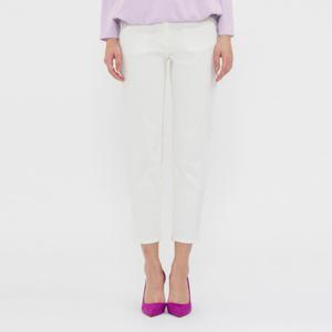 캐리스노트 베이직 배기핏 데님 팬츠 화이트 CN4SDP002