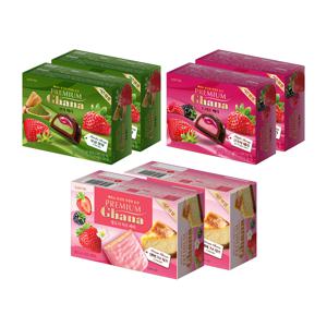 프리미엄 가나 말차 베리 68g x2개+트리플베리 68g x2개+랑드샤 치즈 베리 91g x2개