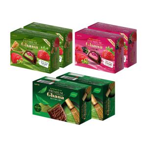 프리미엄 가나 말차 베리 68g x2개+트리플베리 68g x2개+랑드샤 말차 쇼콜라 91g x2개