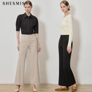 (SHESMISS)] 어텀 클래식 세미 부츠컷 팬츠 (택가격: 228000원)