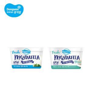 덴마크 후레쉬 모짜렐라 치즈 빅/미니 볼 125g 4개