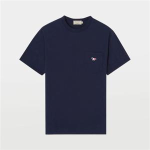 트리컬러 폭스 패치 남녀공용 반팔 티셔츠 FM00120KJ0010 P480