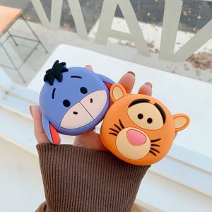 갤럭시 버즈 2 프로 라이브 캐릭터 인형 핑거링 실리콘 케이스