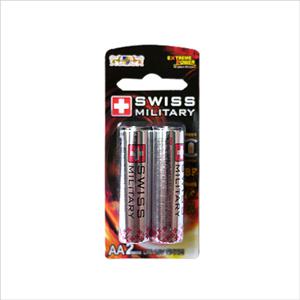 스위스밀리터리 AA(2알카드) LR6 알카라인건전지 1.5V 건전지 알카라인전지 알카라인건전지