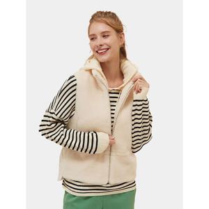 [하프클럽] 여성 하이넥 호주산 양모 덕다운 베스트 HM4LWV084